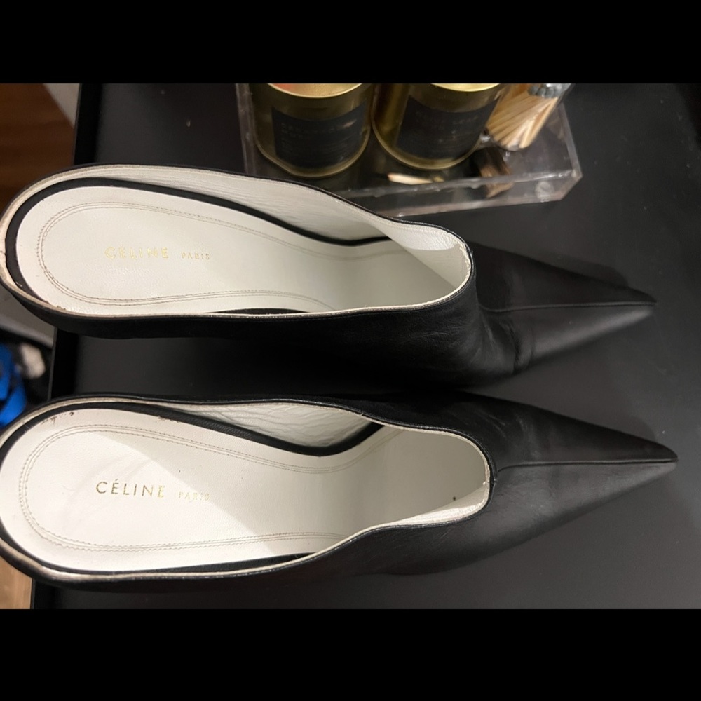 Celine Pointed Mules - image 2
